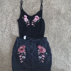 2 piece skirt set